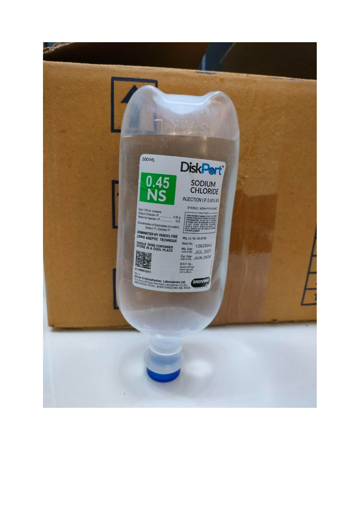 N S 0.45% Infusion