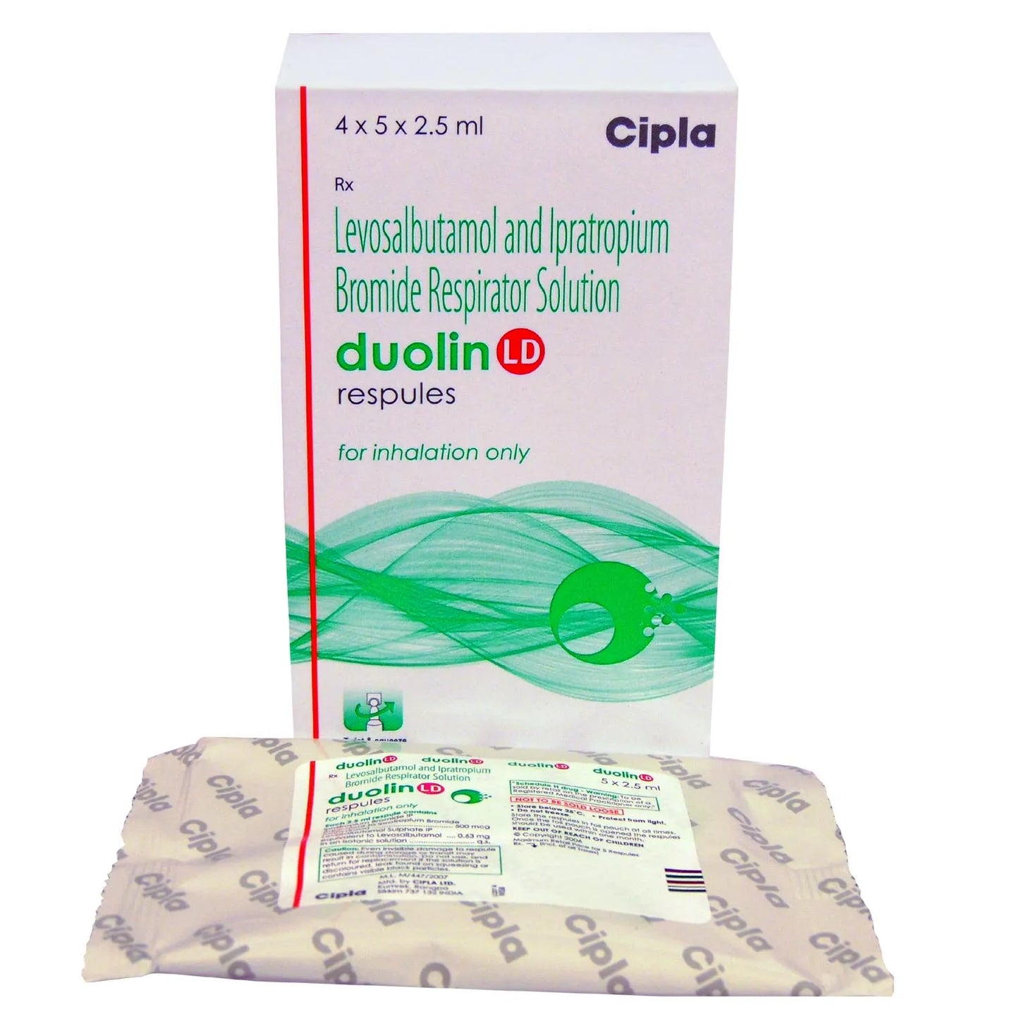 DUOlin LD Respules (2.5ml Each)