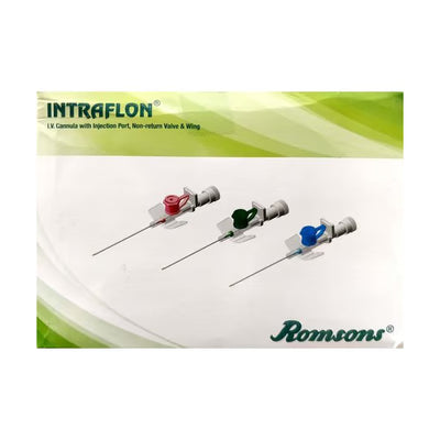 Romsons Intraflon I.V. Cannula (20 G) 1's