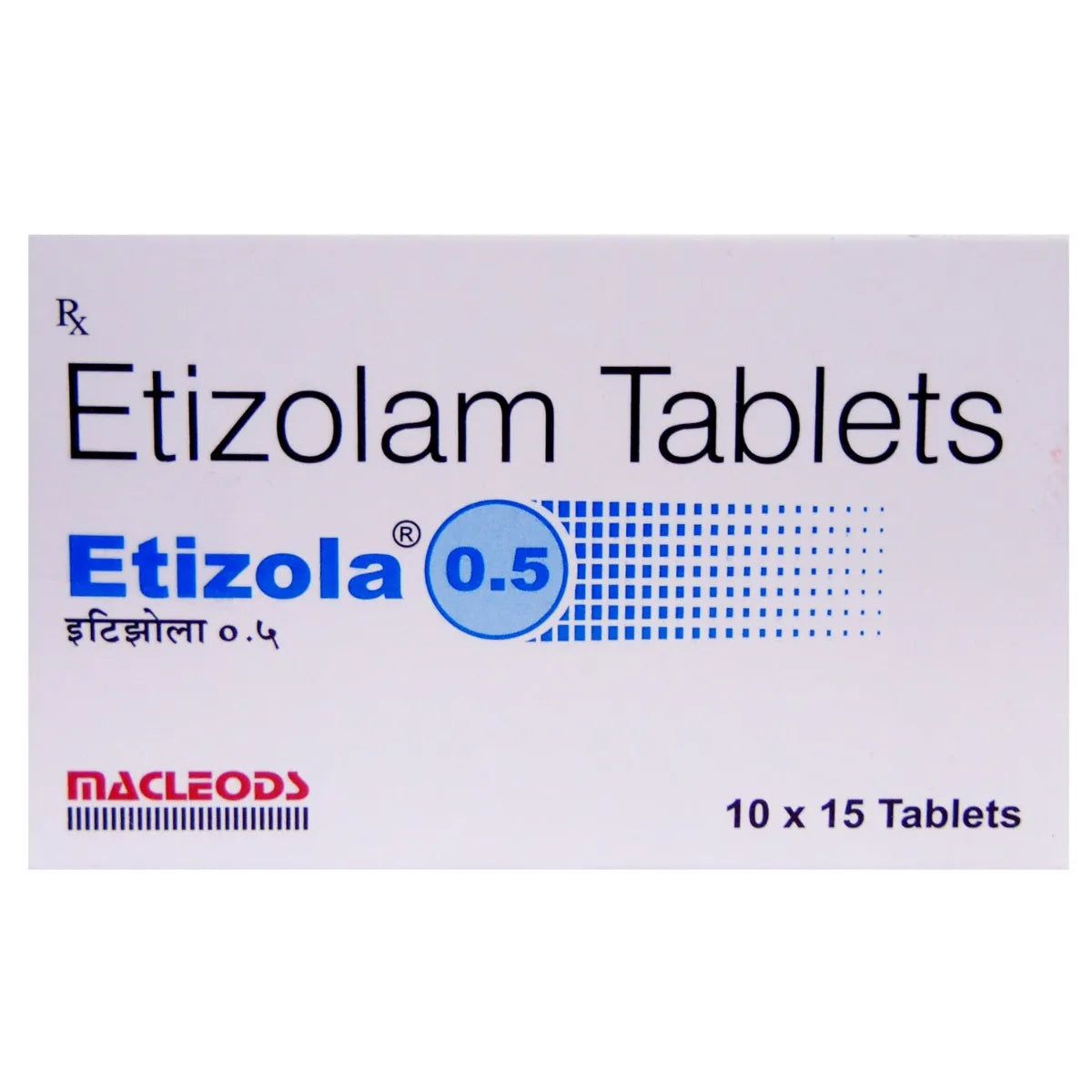Etizola 0.5 Tablet