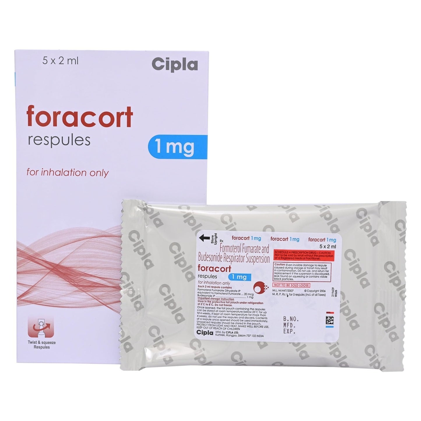 FORAcort 1mg Respules (2ml Each)