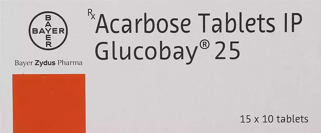 Glucobay 25 Tablet