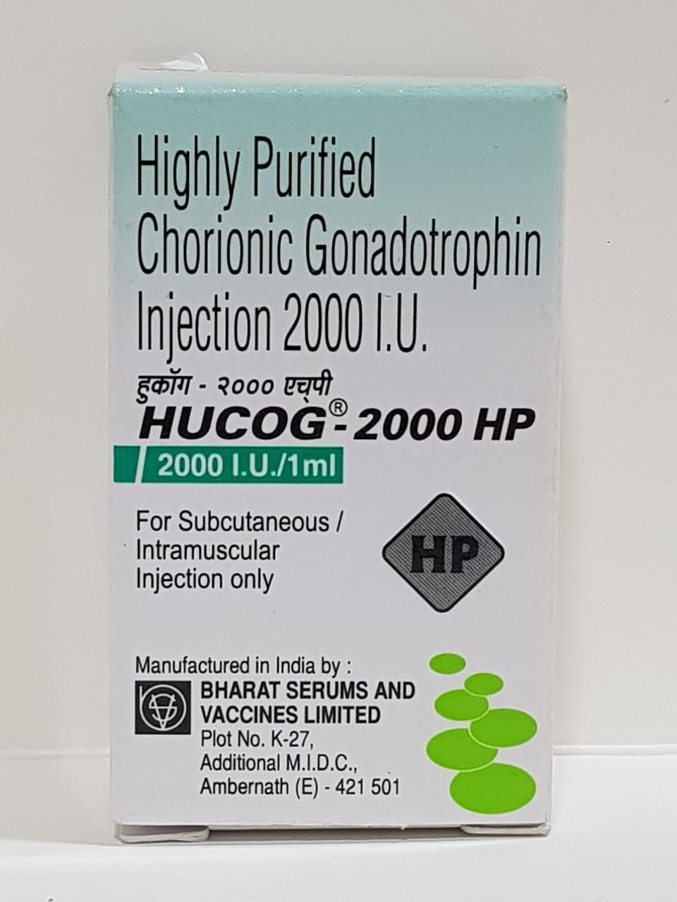 HUCOG 2000 HP Injection