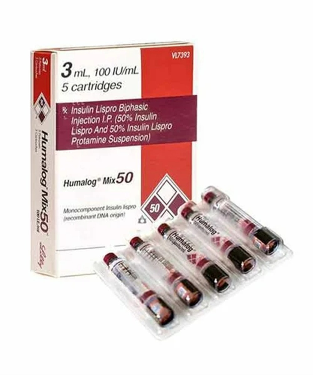 Humalog Mix 50 100IU/ml Cartridge