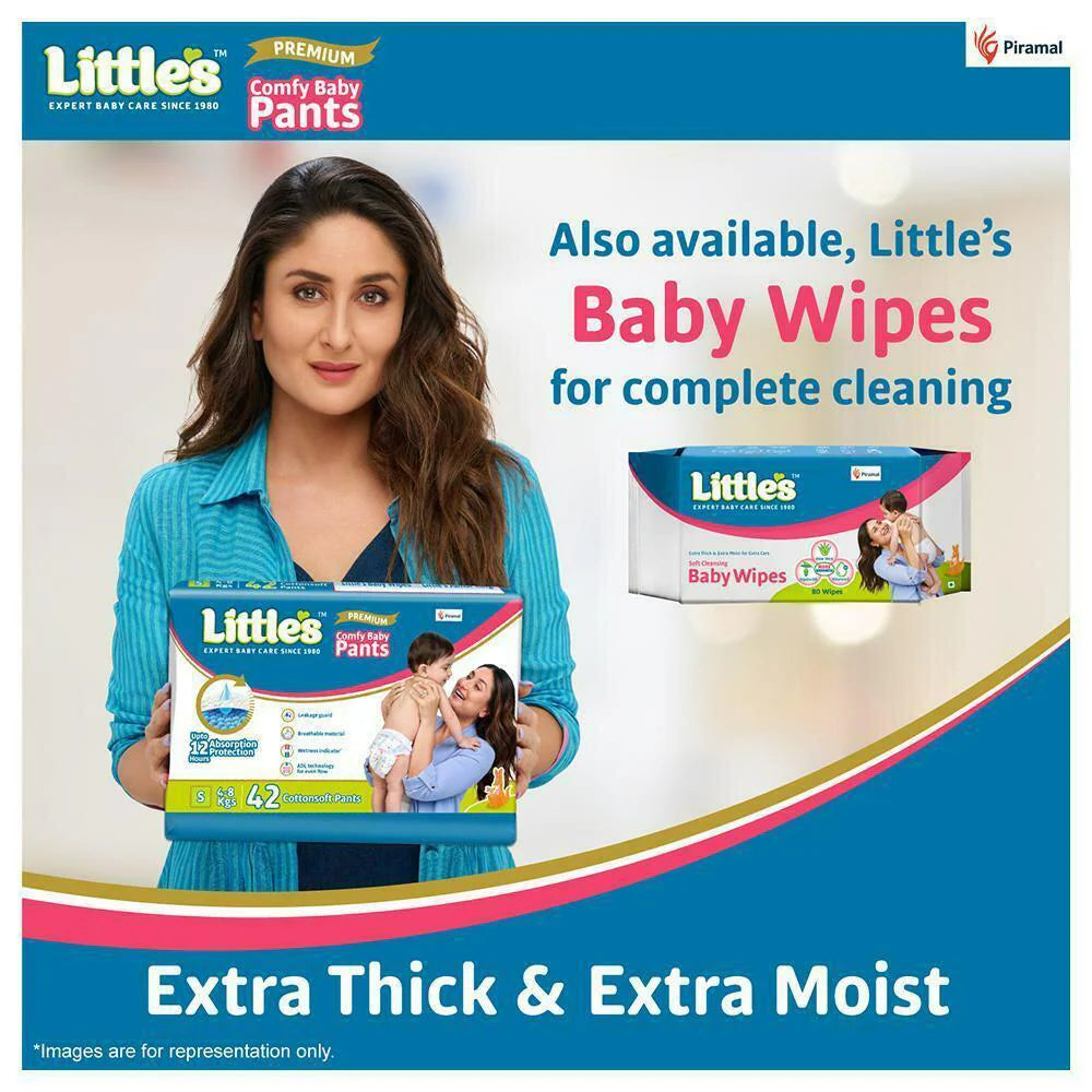 Little's Comfy Baby Pants (M) 72 count