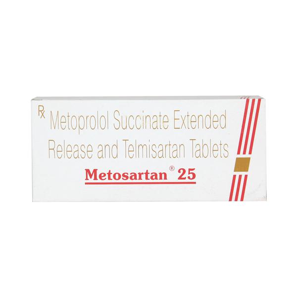 Metosartan 25 Tablet ER