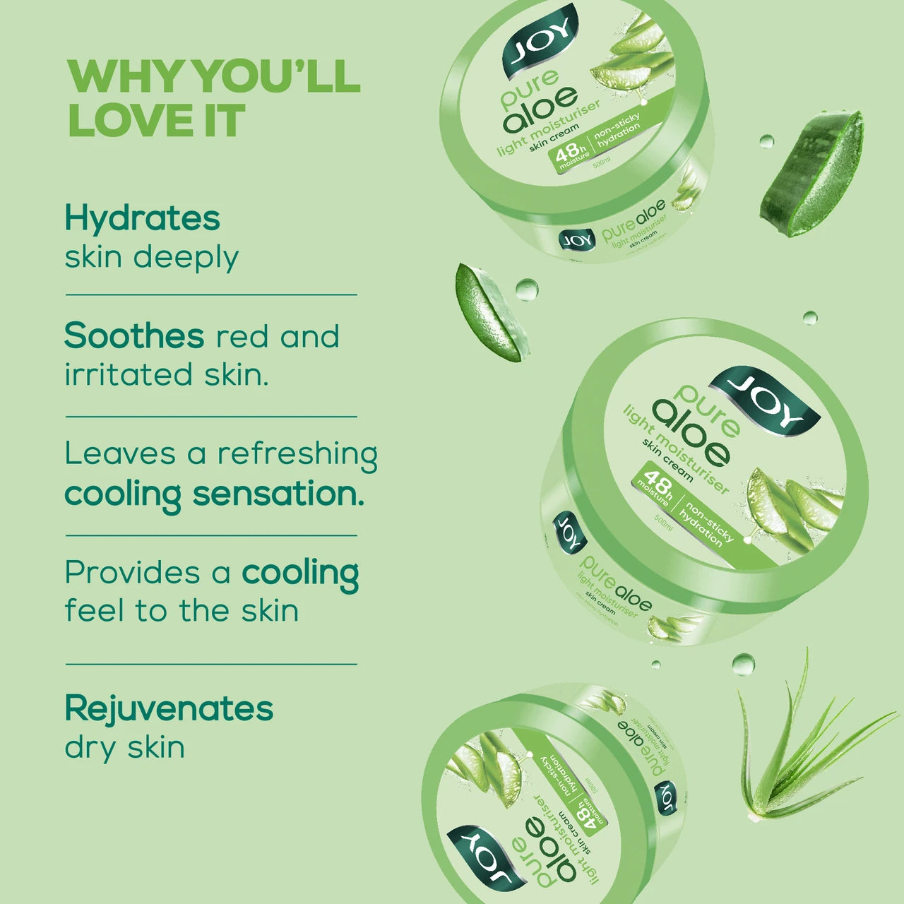 Joy Pure Aloe cream 50ml