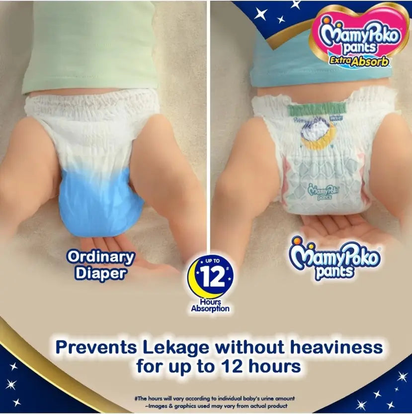 MamyPoko Pants Extra Absorb, Size M 40 - M (40 Pieces)