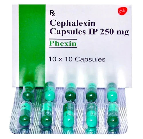 Phexin 250mg Capsule