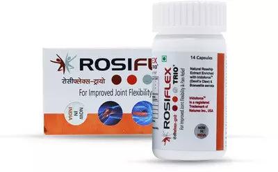 Rosiflex Trio Capsule with Rosehip Extract, Boswellia Serrata & Devil's Claw Extract