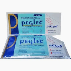 Peglec Powder with Polyethylene Glycol & Electrolytes for Gastrointestinal Lavage