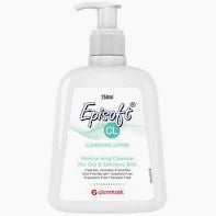 Episoft Cleansing Lotion for Dry to Sensitive Skin | Fragrance-Free | Non-Irritant & Non-Stripping | Derma Care | Balances Skin pH
