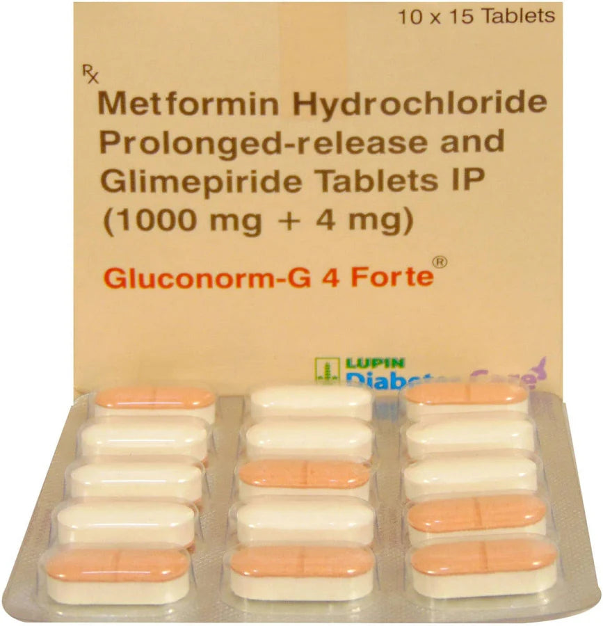 GlUcOnorm-G 4 Forte Tablet PR