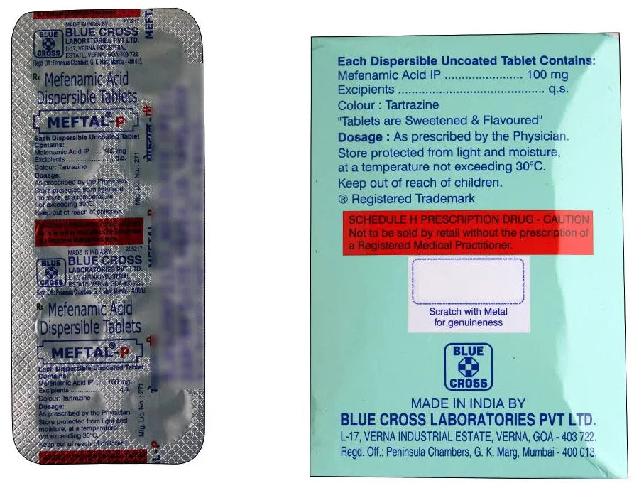 Meftal-P Dispersible Tablet