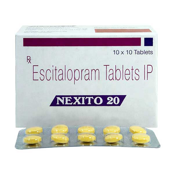 Nexito 20mg Strip Of 10 Tablets