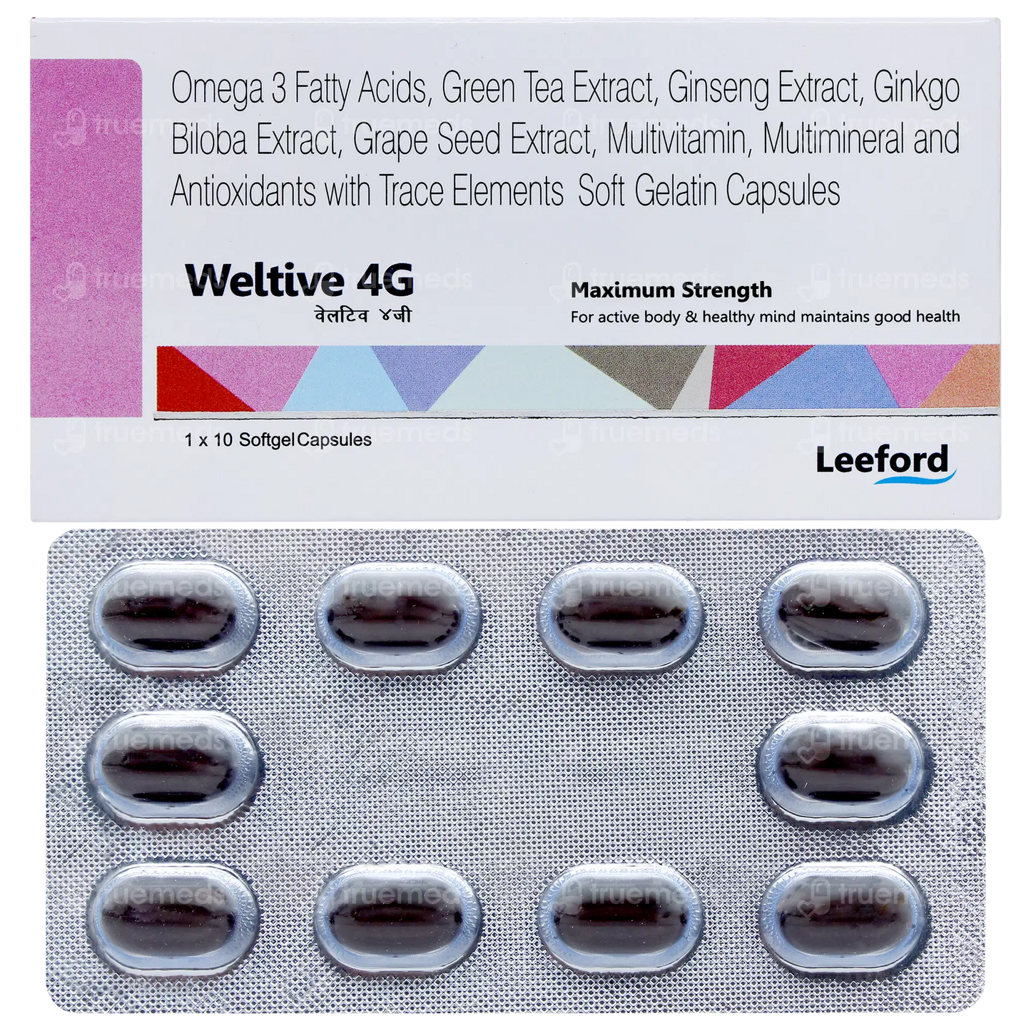 Weltive 4G Capsule For Nutritional Deficiency