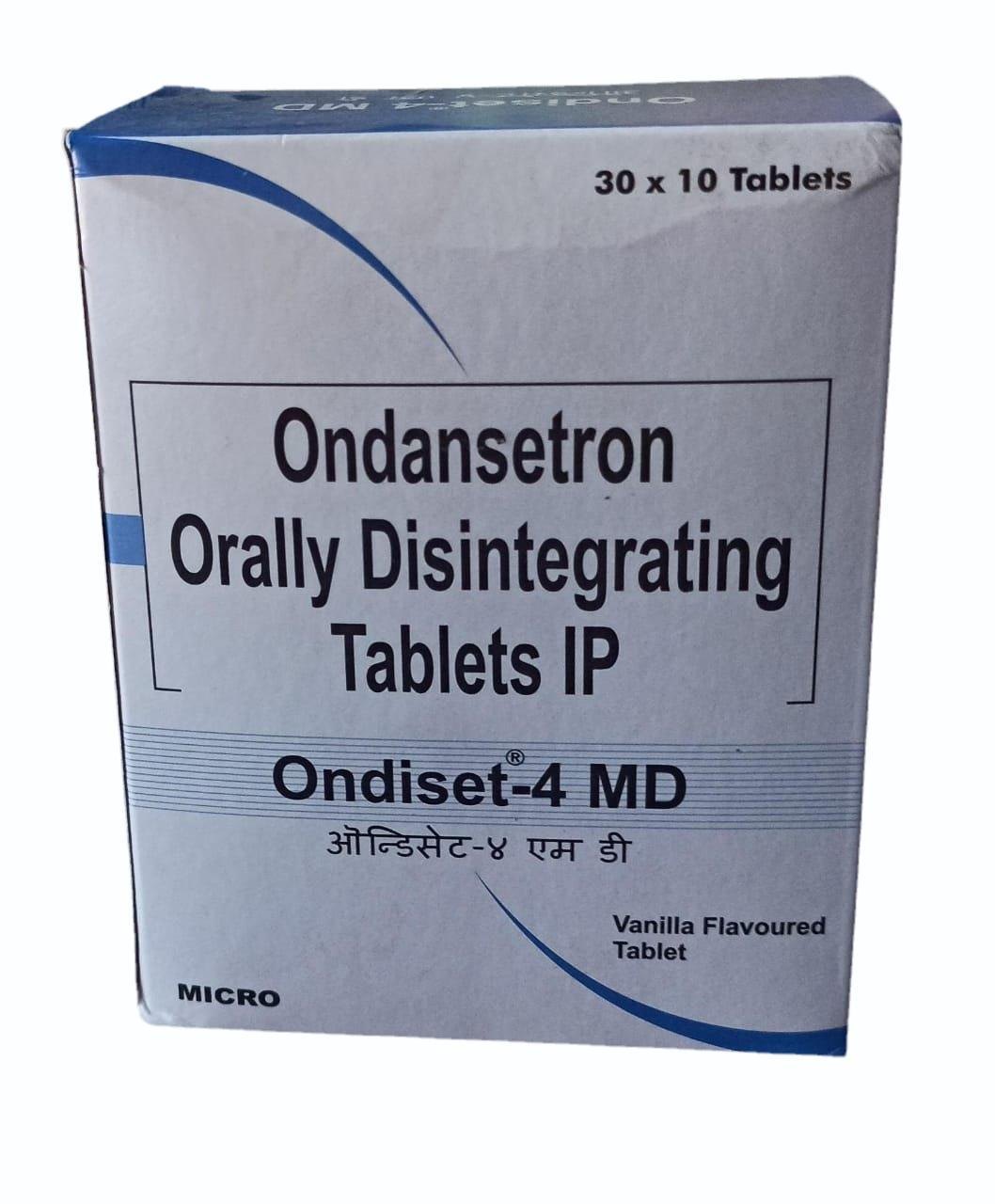 Ondiset 4mg Tablet MD