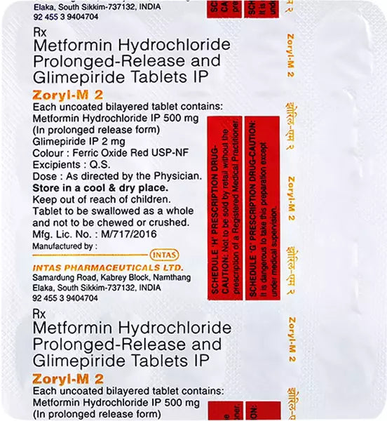 Zoryl-M 2 20Tablet