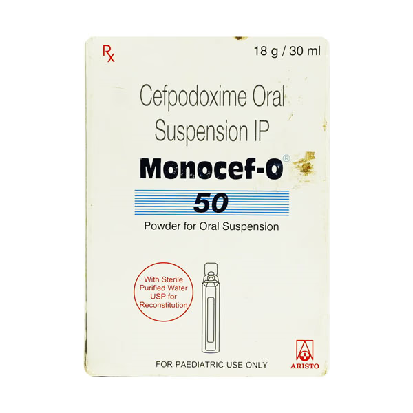 Monocef-O 50 Oral Suspension