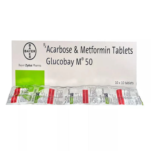 Glucobay M50 Tablet