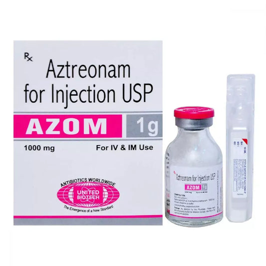 Azom 1GM/ 500 Mg Injection