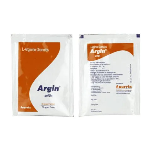 Argin Sachet Orange Sugar Free