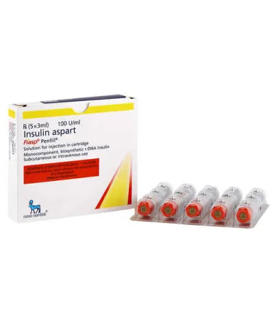 Fiasp 100IU/ml Penfill (3ml Each)