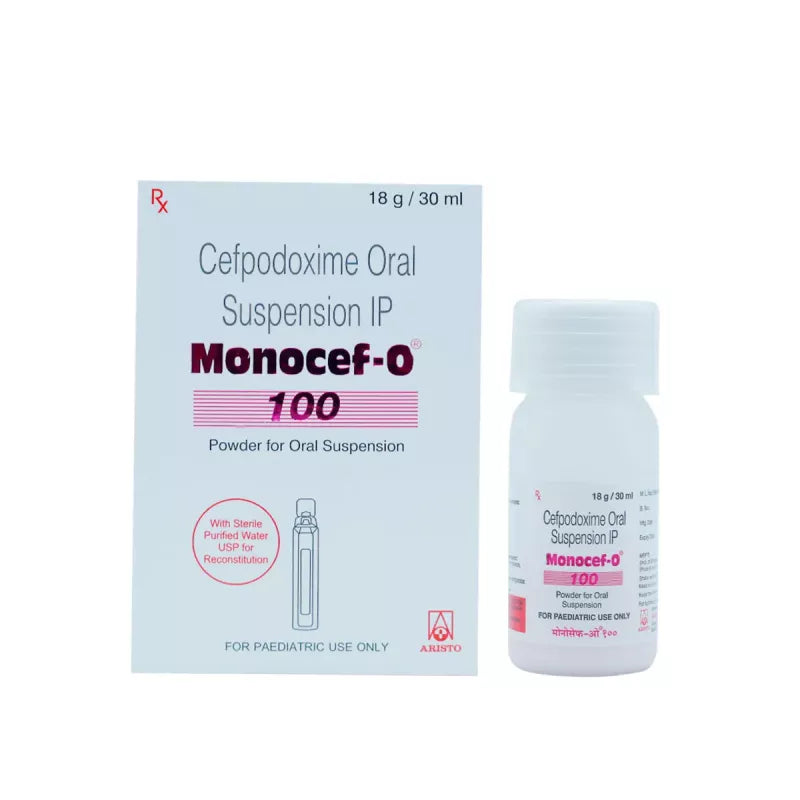 Monocef-O 100 Powder for Oral Suspension