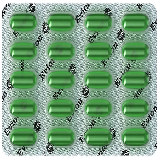 Evion 400mg Capsule with Vitamin E for Cellular Health
