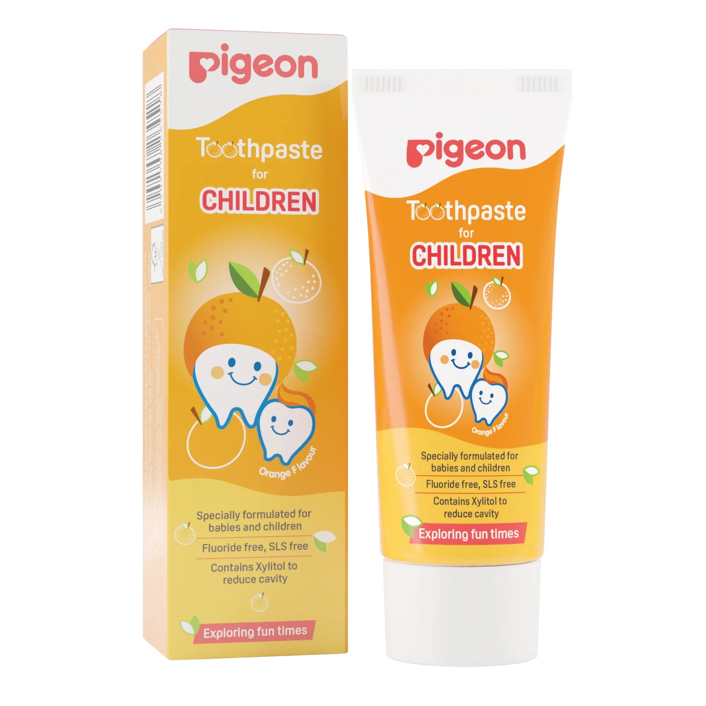 Pigeon Toothpaste for Children - Orange Flavour 45gm