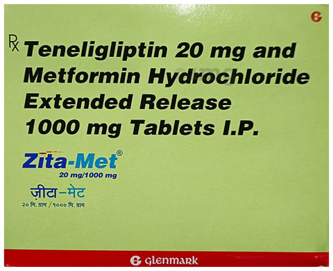 Zita-Met 500mg/20mg Tablet ER