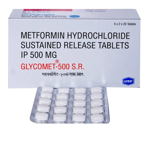 Glycomet 500 SR Tablet