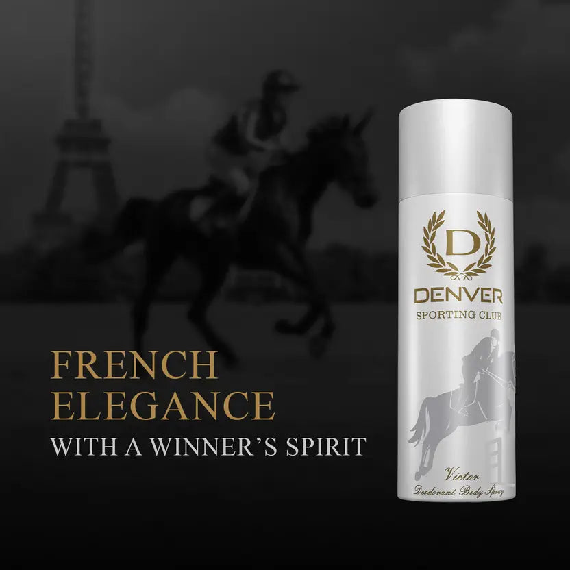 DENVER Sporting Club - Victor Deo Deodorant Spray - For Men 165ml