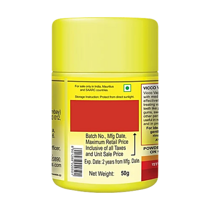 Vicco Vajradanti Tooth Powder | For Healthy Teeth & Gums  50gm