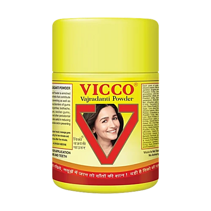 Vicco Vajradanti Tooth Powder | For Healthy Teeth & Gums  50gm