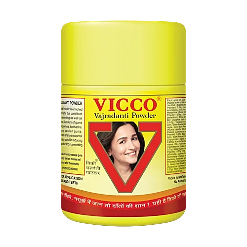 Vicco Vajradanti Tooth Powder | For Healthy Teeth & Gums  50gm