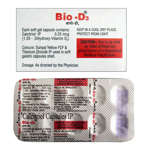 Bio-D3 Strong Soft Gelatin Capsule