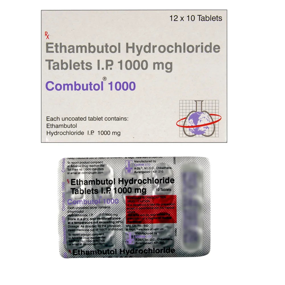 Combutol 1000 Tablet
