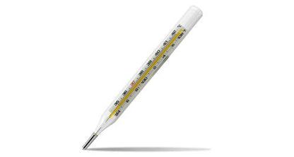 HICKS Glass Premium Oval Thermometer For Home Use- Reliable And Precise Temperature Monitoring With User- Friendly Design
