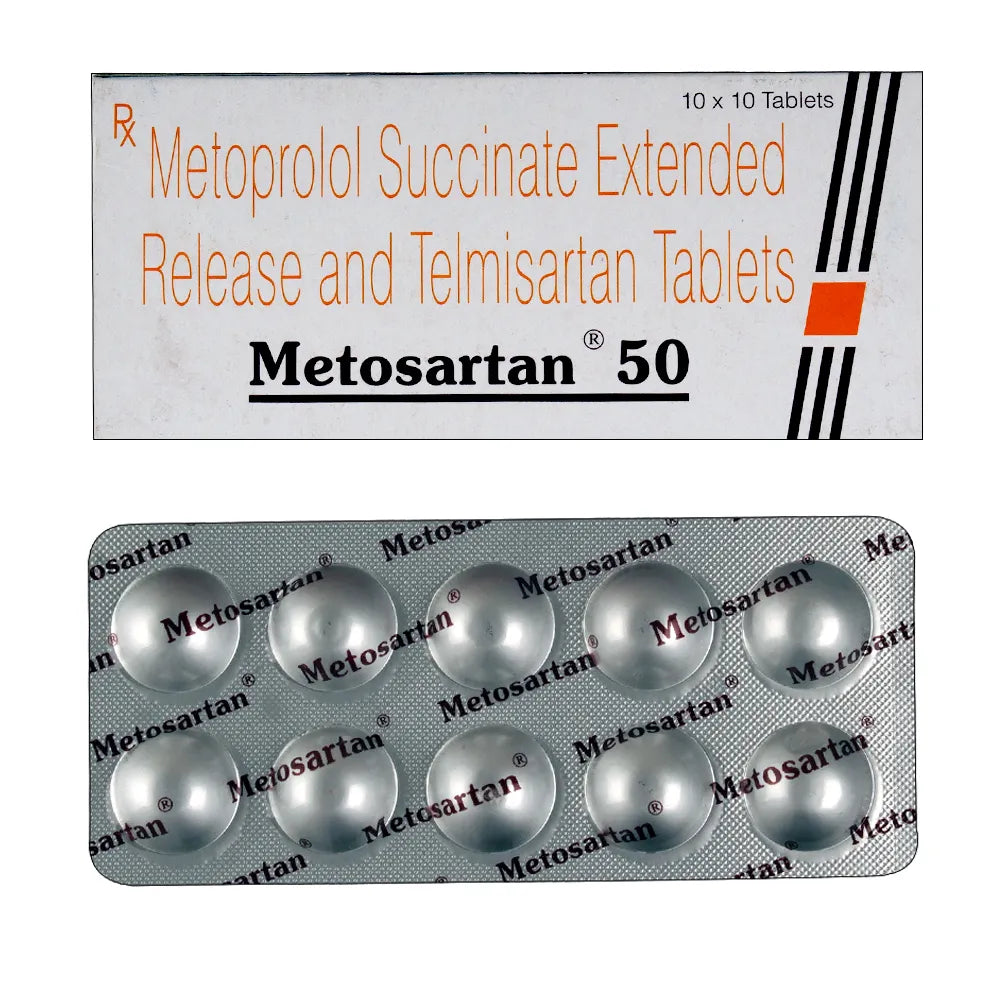 Metosartan 50 Tablet ER