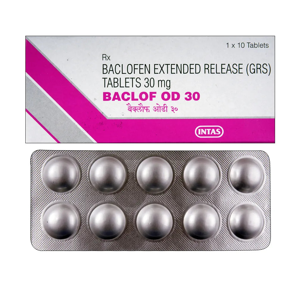 Baclof OD 30 Tablet ER