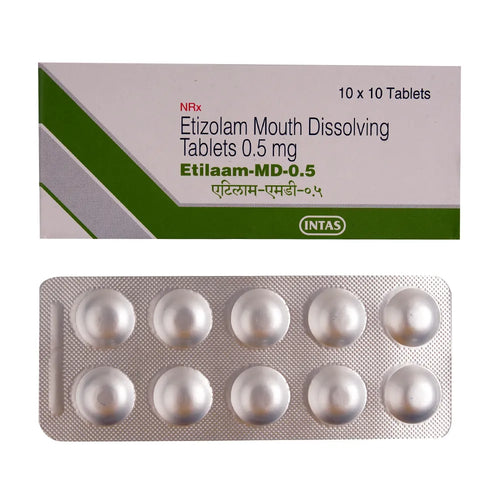 Etilaam 0.5mg Tablet MD