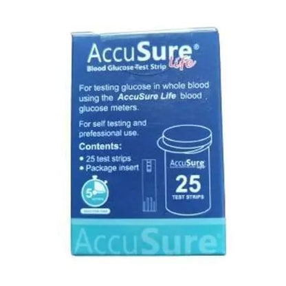 Accusure Life Test Strips (25 strips)