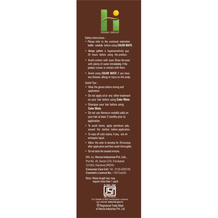 COLOR MATE CREAM DARK BROWN 3.0 , DARK BROWN
