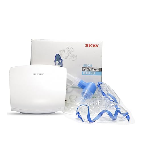 Compact Nebulizer | Adjustable Flow for Respiratory Therapy & Asthma Relief | by Tata 1mg NB-03