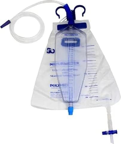 Urometer Adult Urine Bag with Measured Volume Chamber
