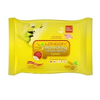 London Refreshing Facial Wipes  8PCS (1PACK)