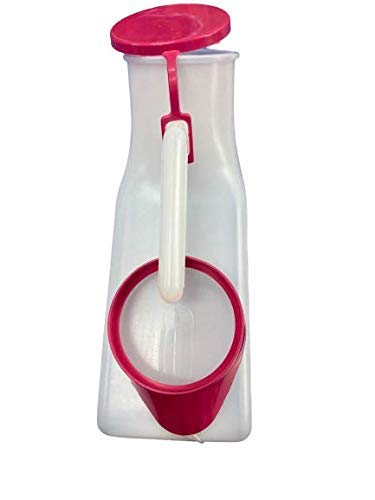 Naulakha Unisex (Male And Female) Portable And Safe Plastic Urine Pot With Cap/High Quality Plastic- (Unisex)