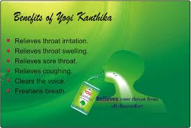 Yogi Kanthika Ayurvedic Throat Relief Pills for Sore throat | 280 Pills