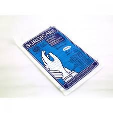Surgicare Disposable Surgical Rubber Gloves (Clear, 7.5)
